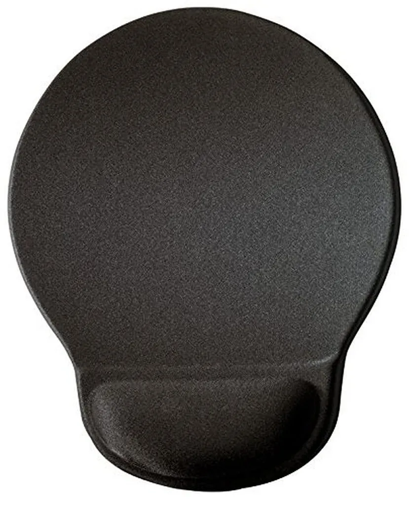 Tapis de souris avec repose-poignet en gel flexible 230x260mm Anthracite