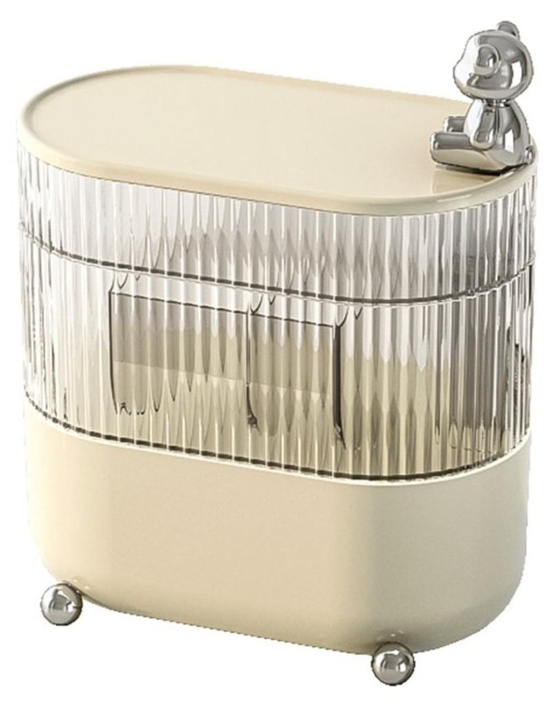 INF Multifunktionale ABS Aufbewahrungsbox – Schreibtisch Kabel & Ladegerät Organizer
