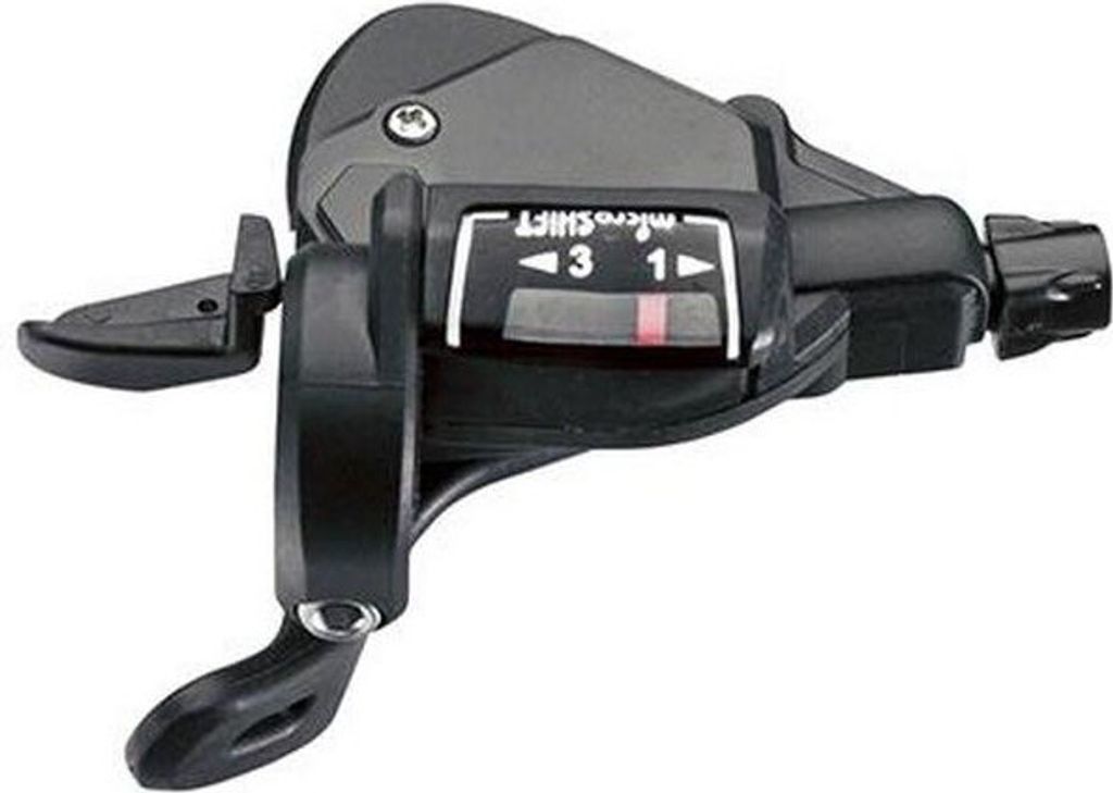 Přehazovačka MicroSHIFT Mezzo Thumb-tap, levá, 3 rychlosti, Obrázek produktu 