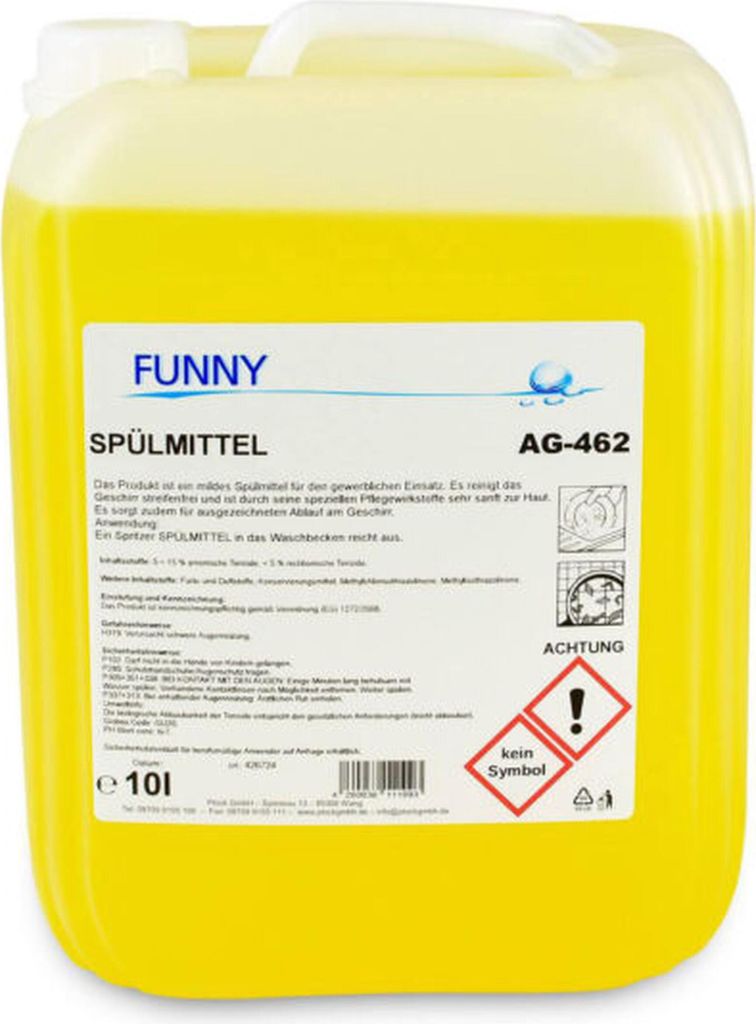 Spülmittel Citro - Konzentrat - 2 x 10 L - hautmild - Geschirrspülmittel