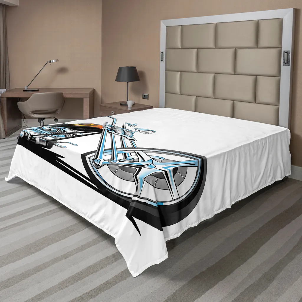 Lenzuolo ABAKUHAUS 266x260 American Chopper Microfibra Antiacaro