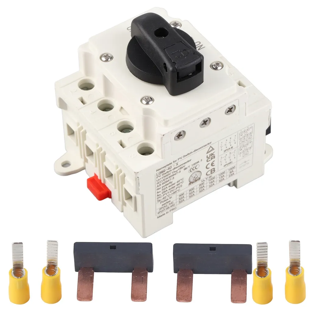Sécurisez votre installation solaire - Sectionneur DC 1000V 32A boîtier PC