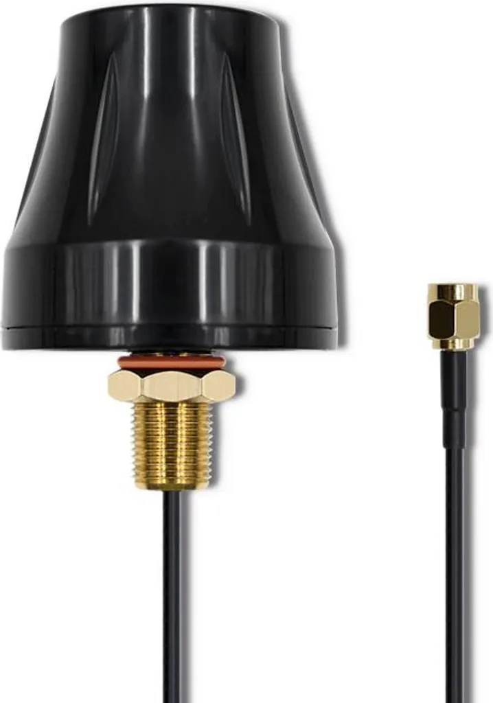 Antenne 4G LTE DUAL Omnidirectionnelle Blanche avec Gain 5dBi et SMA 5m