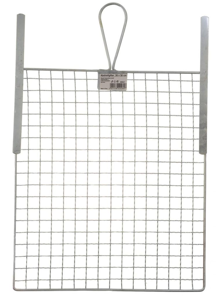 Nespoli Metall-Abstreifgitter 26 x 30 cm Produktbild 