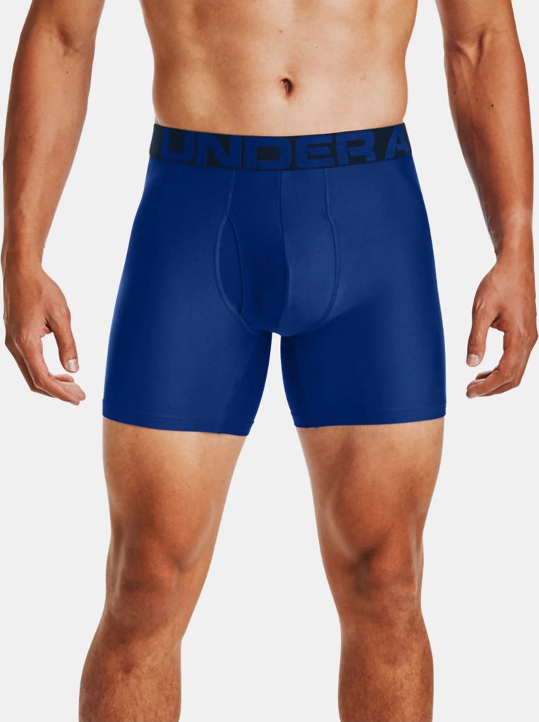 Herren-Boxershorts Under Armour UA Tech 6in 2 Pack, Größe: Produktbild 