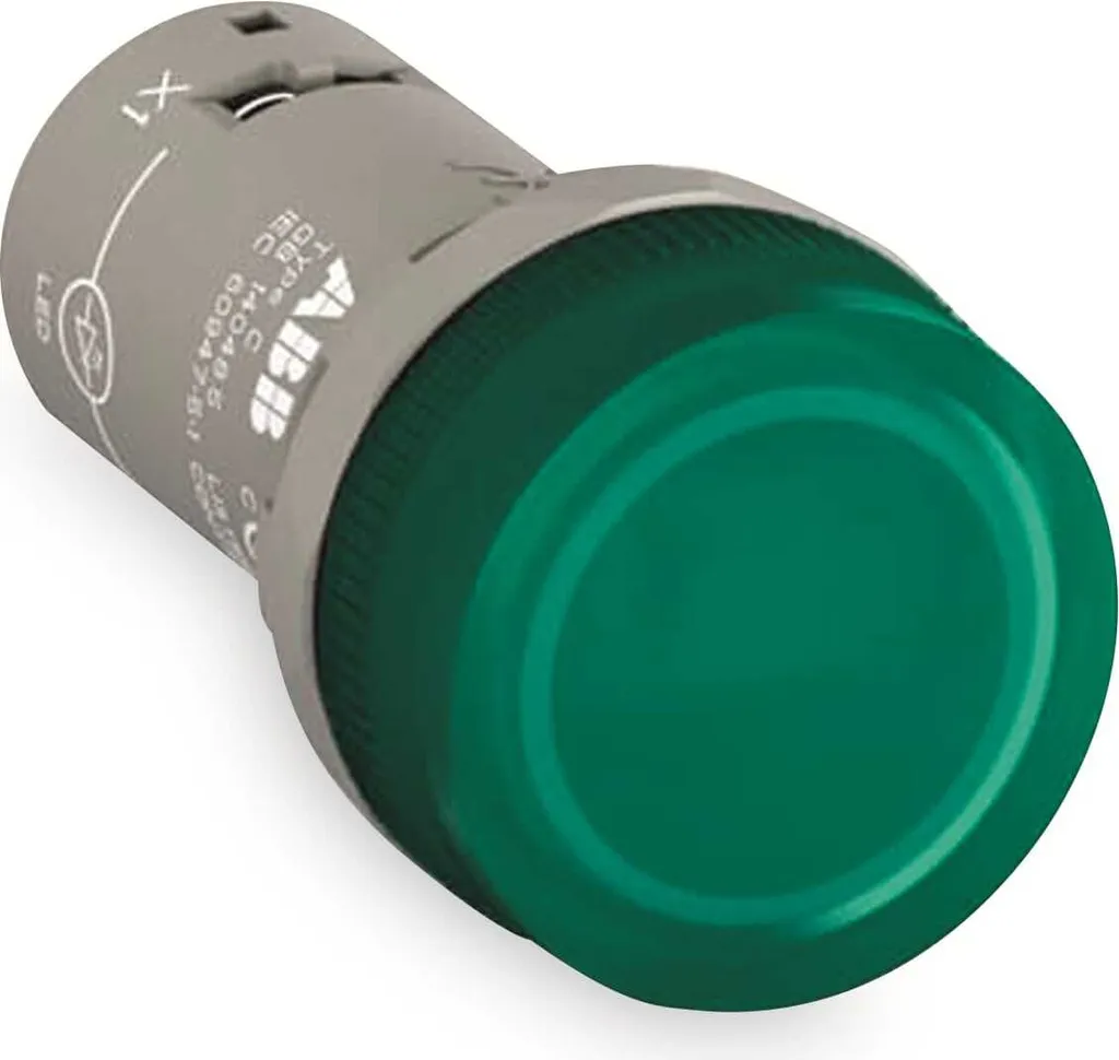 Voyant vert 24V AC/DC ABB CL2-502G LED fixe intégrée 1SFA619403R5022