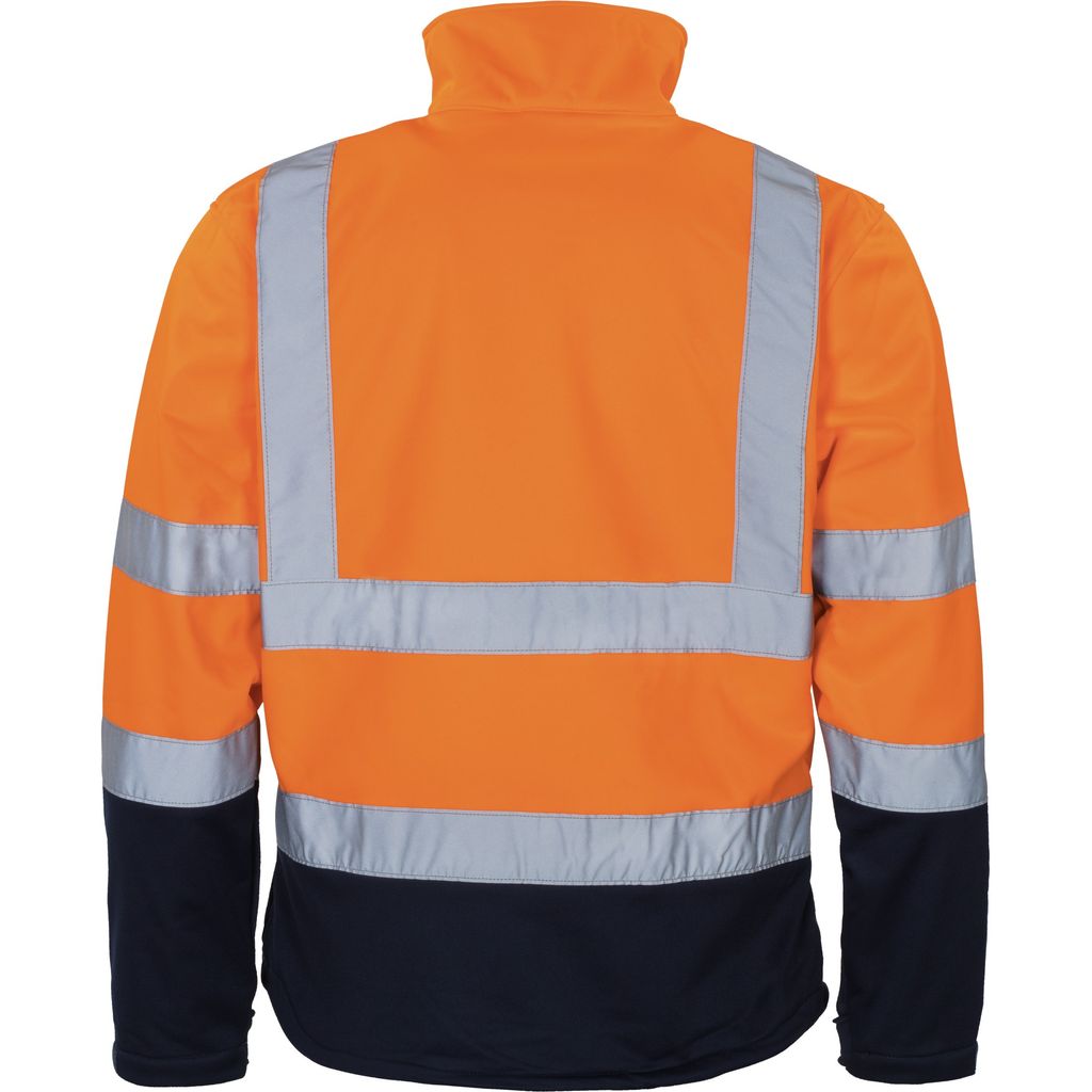 VIZWELL Warnschutz Softshelljacke VW 135 Gr. XXL orange