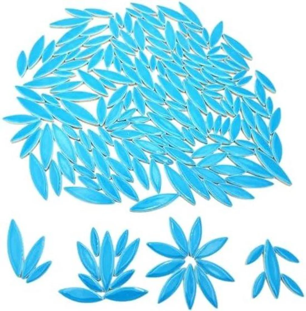 Mosaïque créative feuilles en vrac 500g - Matériel de loisirs créatifs