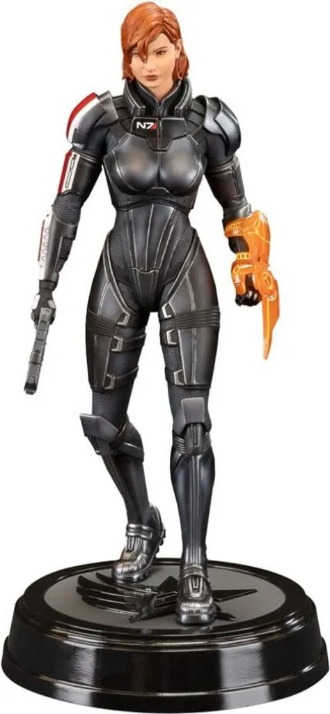 Figurine de collection Mass Effect Jane Shepard 23 cm en PVC pour vitrine