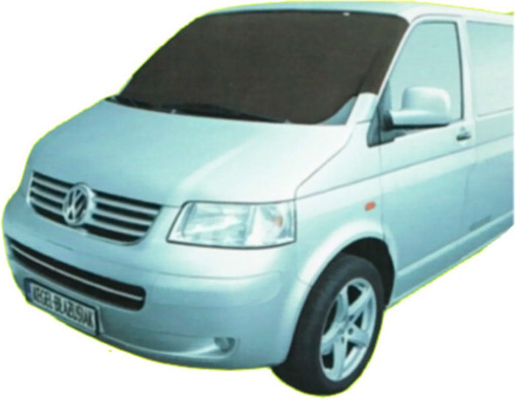 Lieferwagenabdeckung, Multivanabdeckung, Transporter Frontscheibenabdeckung T5 T6 Tafic Vito Frostschutz
