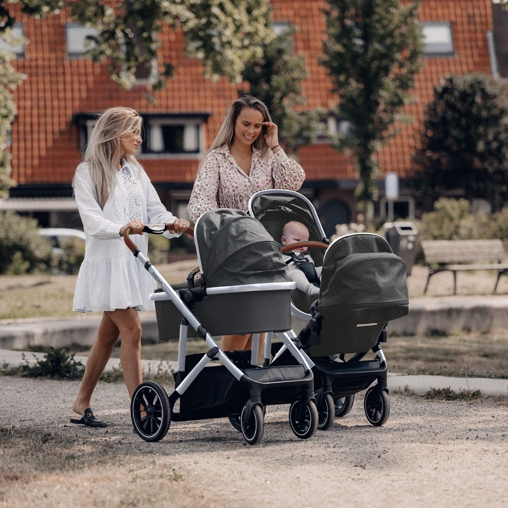 DERYAN Evy V2 Kinderwagen 2in1 - Duo Kinderwagen - Produktbild 6
