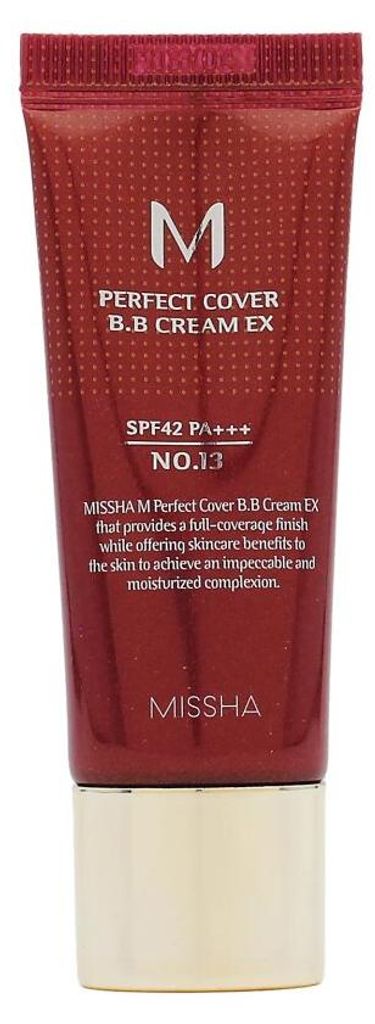 Missha M Perfect Cover, crema BB multifuncional, tono 13 Imagen del producto 