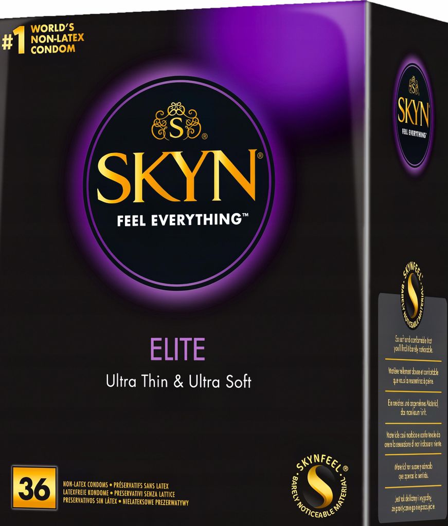 UNIMIL Skyn Feel Everything Elite Nicht-Latex-Kondome 36 Produktbild 