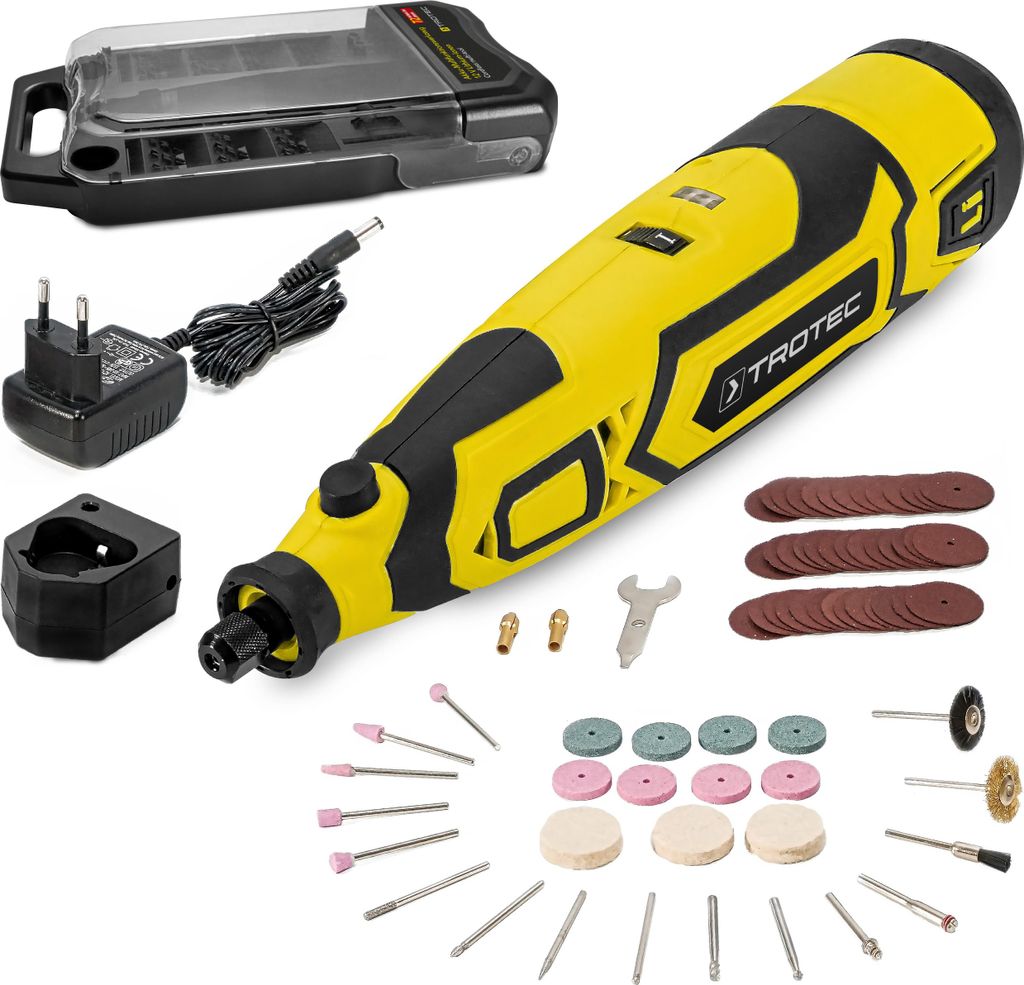 TROTEC Akku-Multifunktionswerkzeug PMTS 01-12V | 12 V starker Lithium-Ion-AkkuVielseitig einsetzbares Akku-Multifunktionswerkzeug für perfekte Arb...