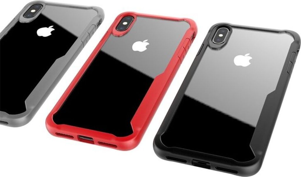 Schutzhülle für iPhone XR FULL COVER Case Panzer Hülle Tasche Bumper Schwarz
