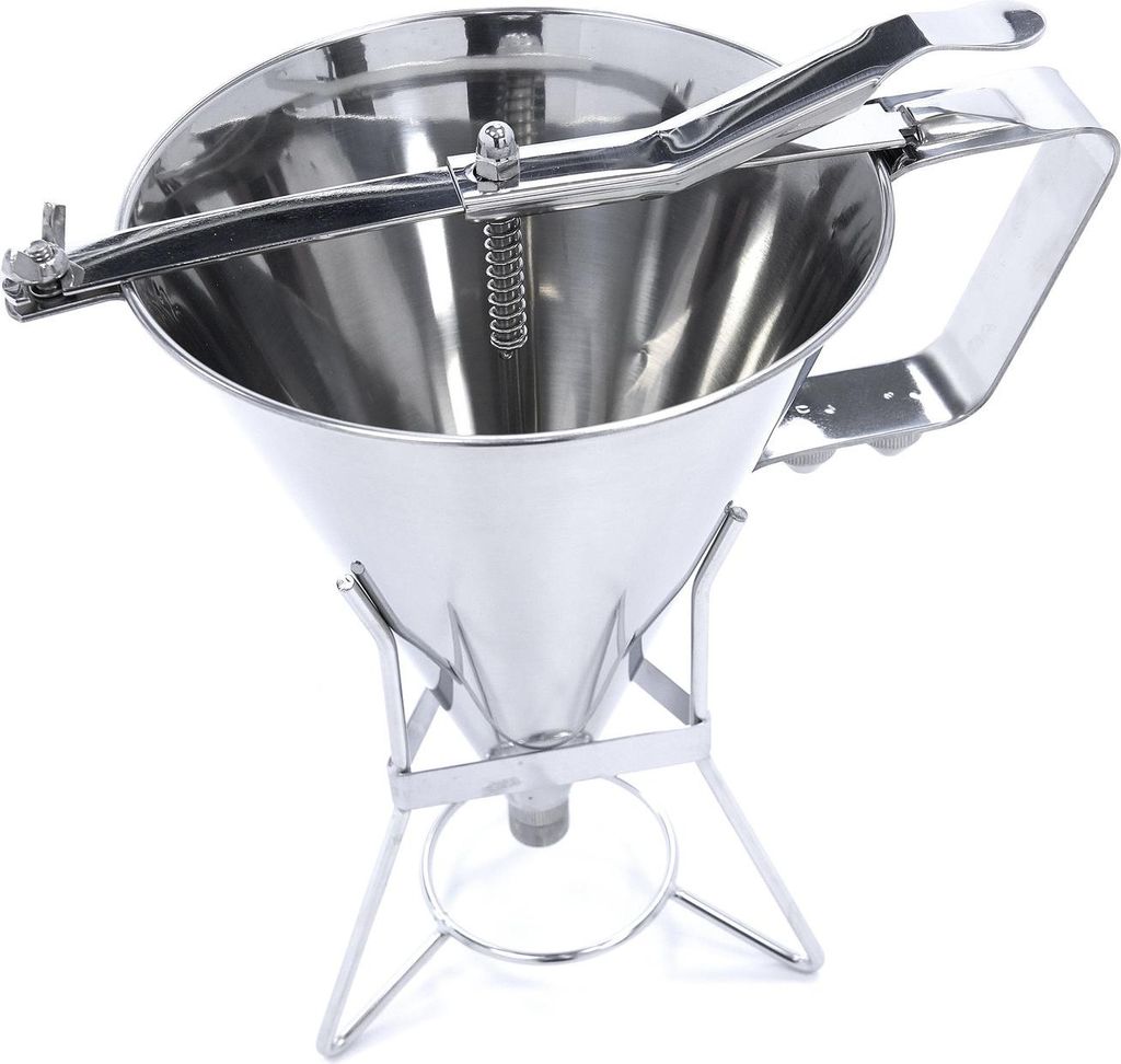 Maxima - Gastro Teigspender - 1,6 l - Edelstahl - einschließlich Dosierknopf