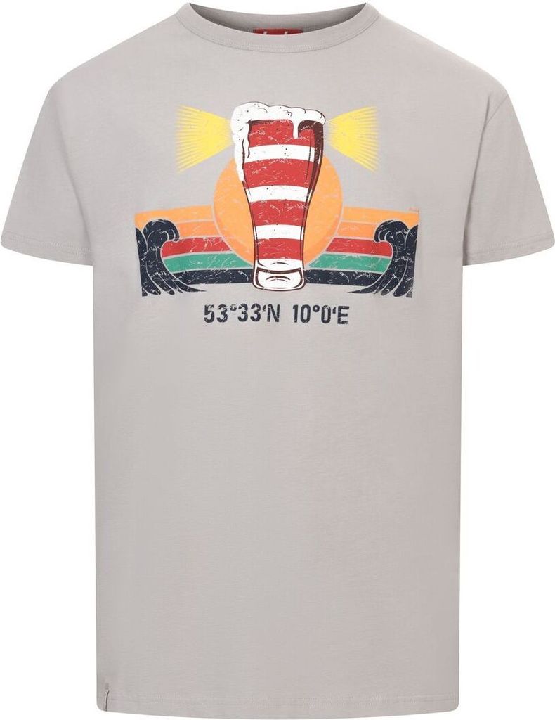 DERBE HAMBURG M-04-TS-LEUCHTBIER Herren T-Shirt