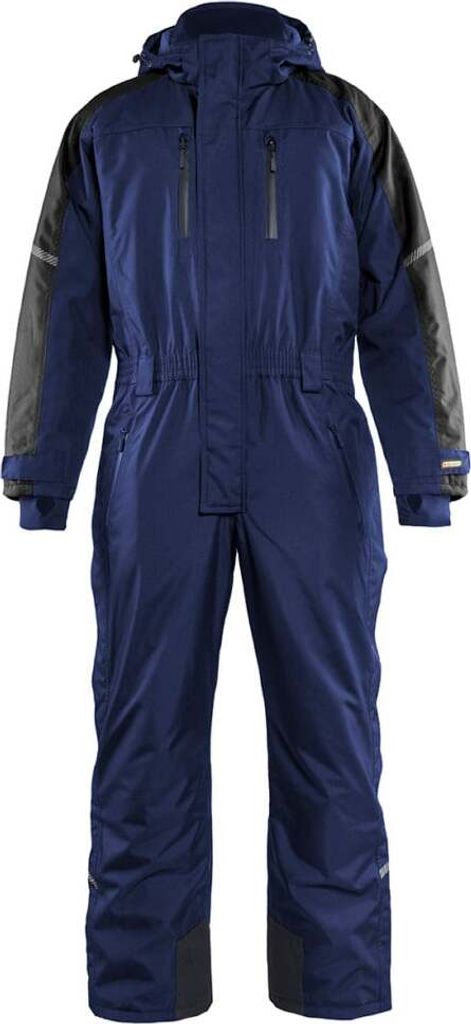 Blakläder Winteroverall 6785 1977 in div. Farben, Farbe:marineblau/schwarz, Größe:58