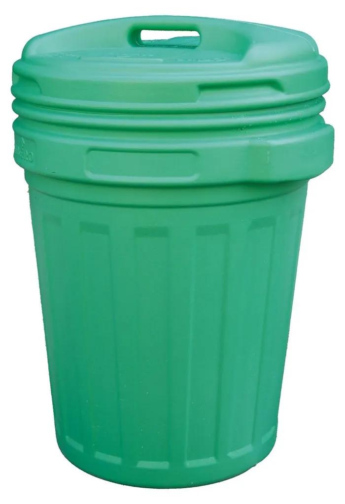 Seau hermétique 40 litres vert à couvercle vissé - Anti-odeur et étanche