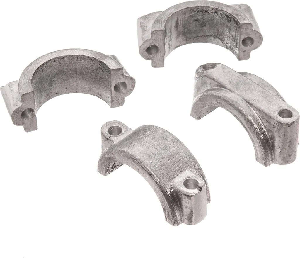 Pont de fixation garde-boue Simson S50 S51 S70 avec vis et rivets - 2 pcs