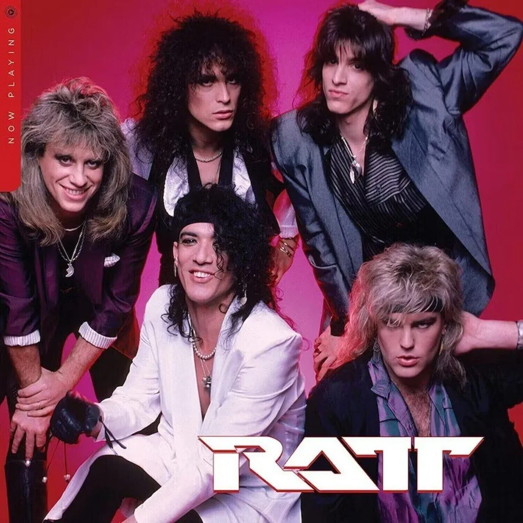 Album vinyle Ratt Now Playing LP musique salon ambiance soirée hard rock