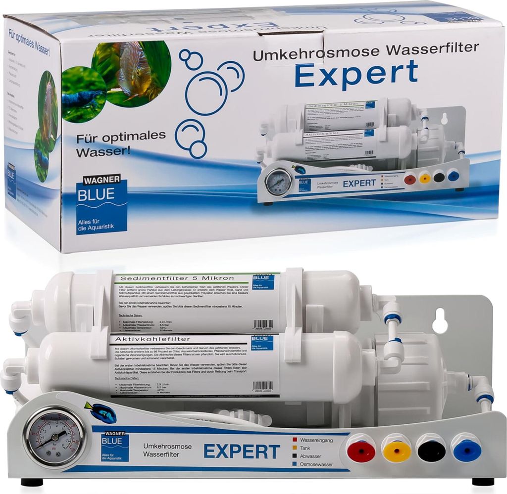 Wagner BLUE Expert Aquaristik Osmoseanlage 150 GPD 570 Produktbild 