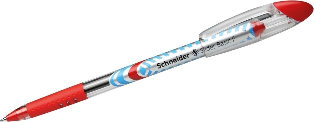 Kugelschreiber Slider Basic F rot Packung mit 10 Stück
