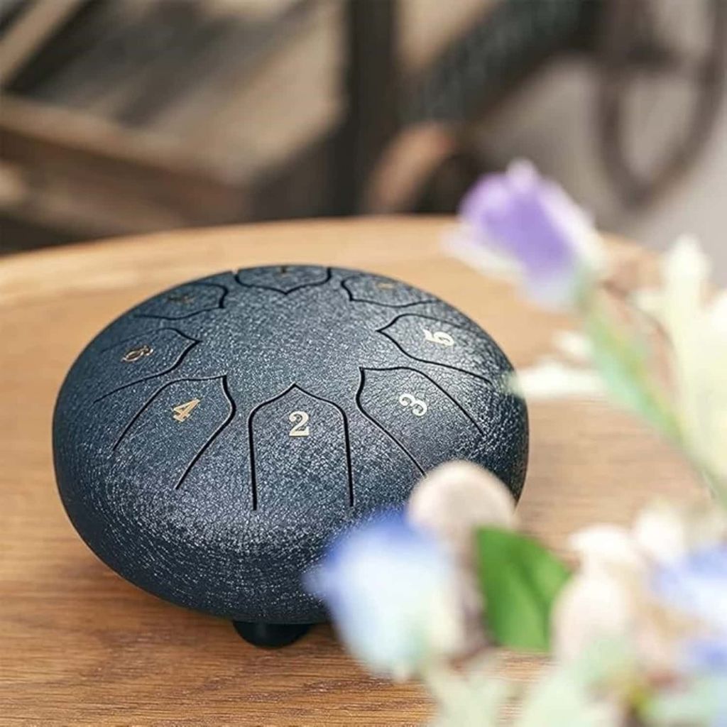 Steel Tongue Drum 6 Zoll 8 Töne Handpans Stahlzungentrommel Produktbild 5