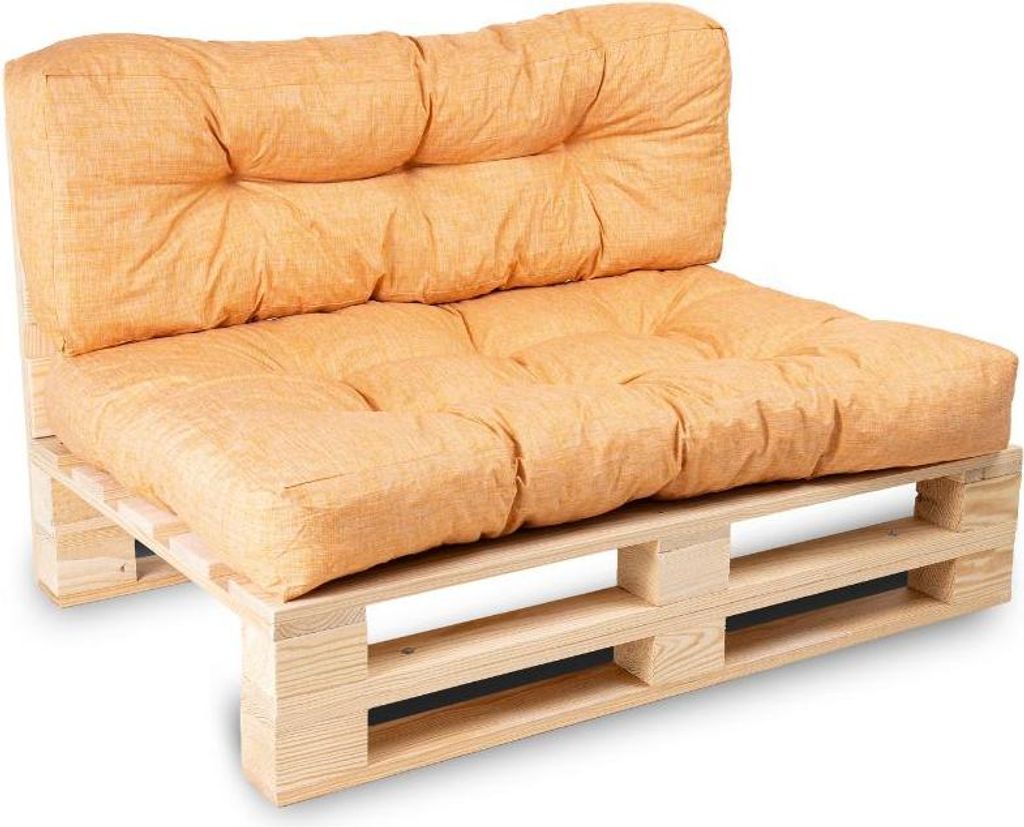 Palettenkissen aus polyester BANANAIR 120x80x15 cm, orange