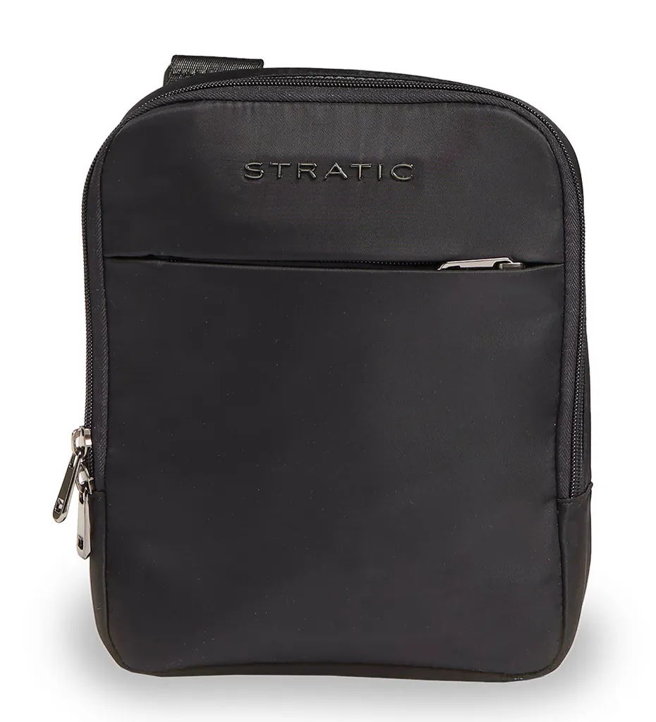Borsa Tracolla Stratic Pure Laptop Nero - Messenger Bag Business