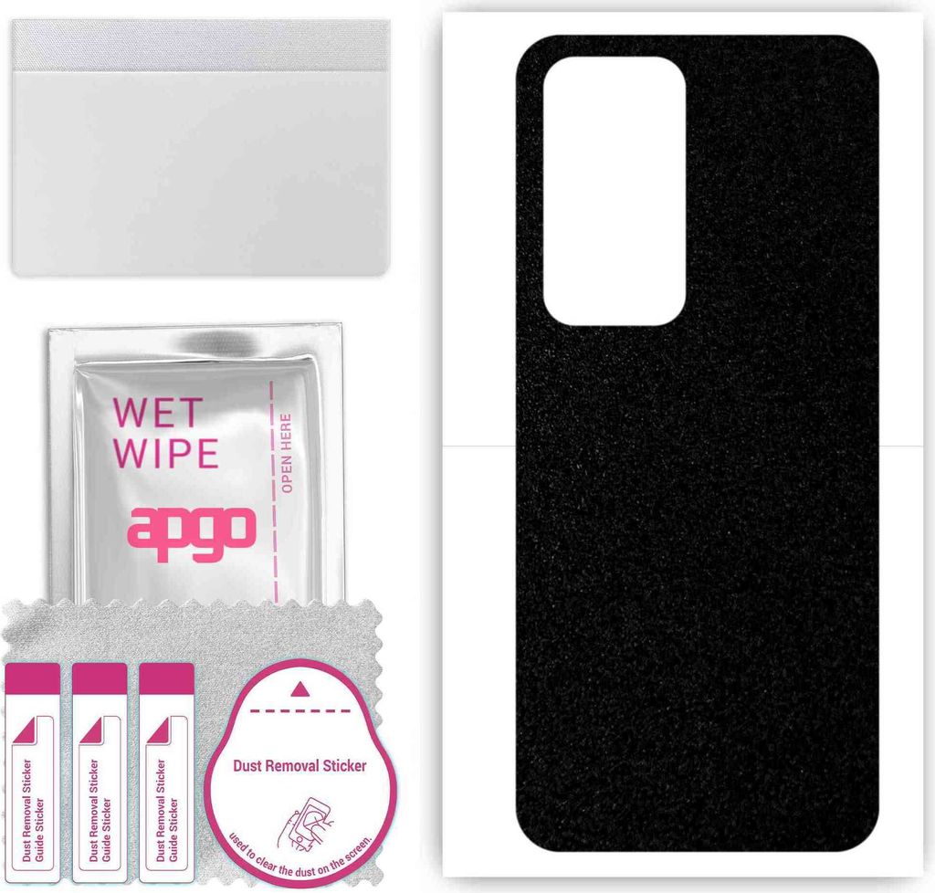 apgo Rückseite Schutzfolie, Skin, kompatibel mit Xiaomi Redmi 10 Prime 2022, Hinten Displayschutzfolie aus Vinylfolie, kratzfest, einfache Montage...