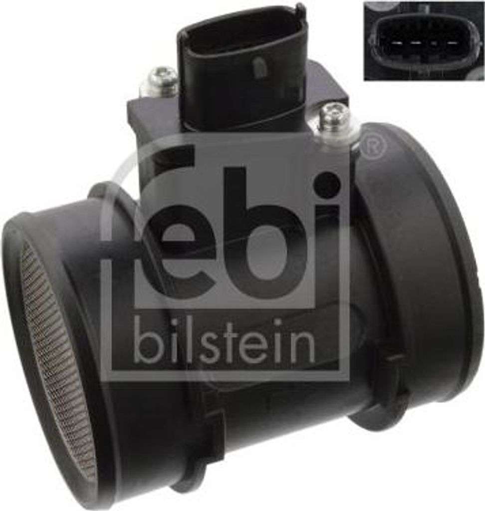 FEBI BILSTEIN 105776 Luftmengenmesser OE 093184406 kompatibel mit Zafira, 407, Passat 3C, Viper