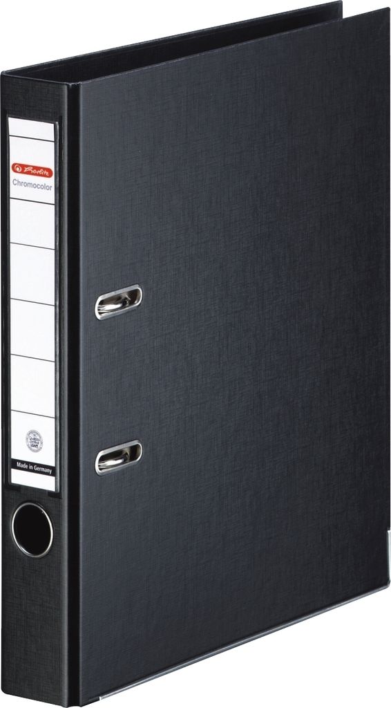 Ordner Kunststoff A4 maX.file protect plus 50mm schwarz Packung mit 10 Stück