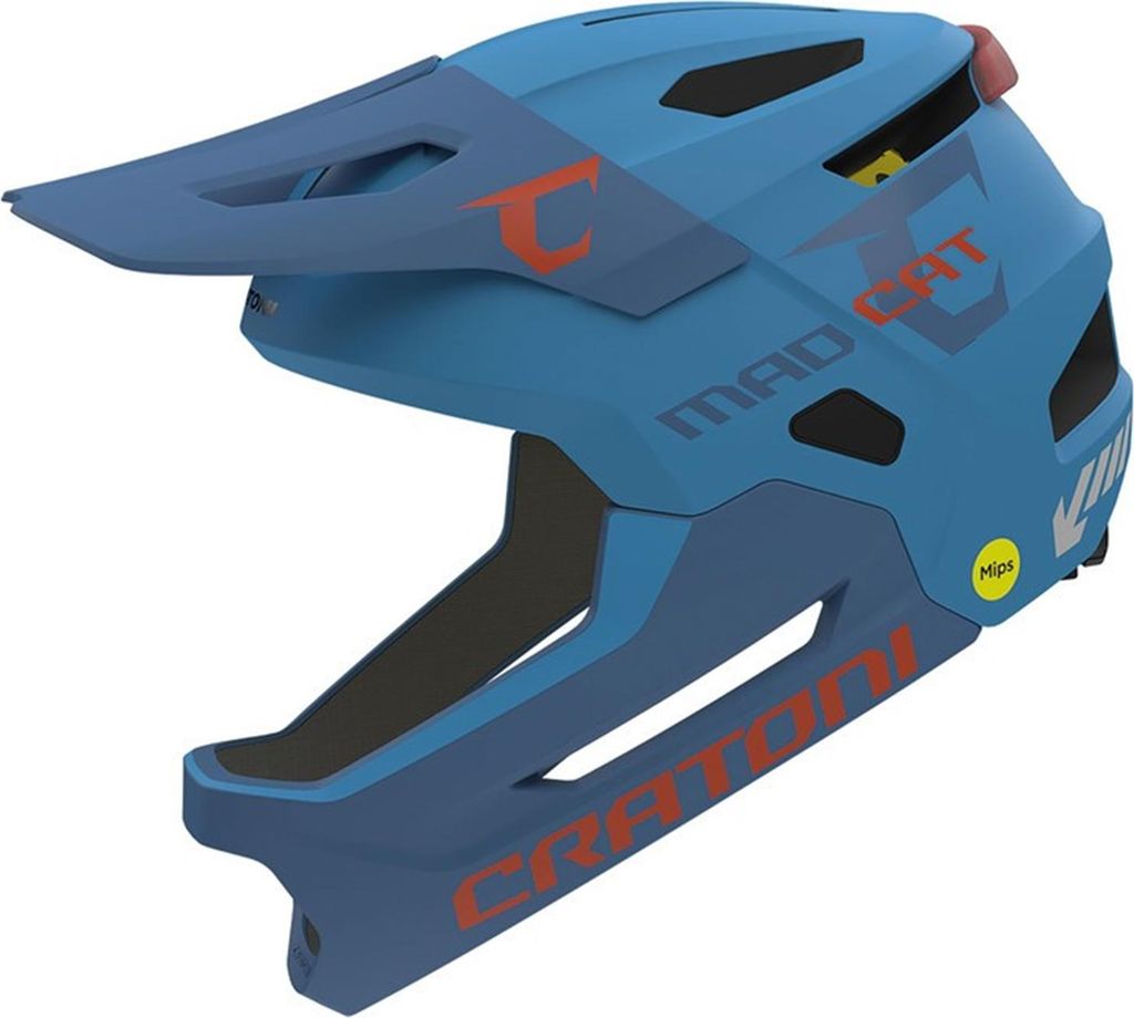 CRATONI MTB-Kinder-/Jugendhelm  Madcat Mips, blue matt Produktbild 