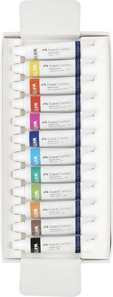 Faber-Castell 169612, 9 ml, Multi, Waschbar, 12 Stück(e) Produktbild 