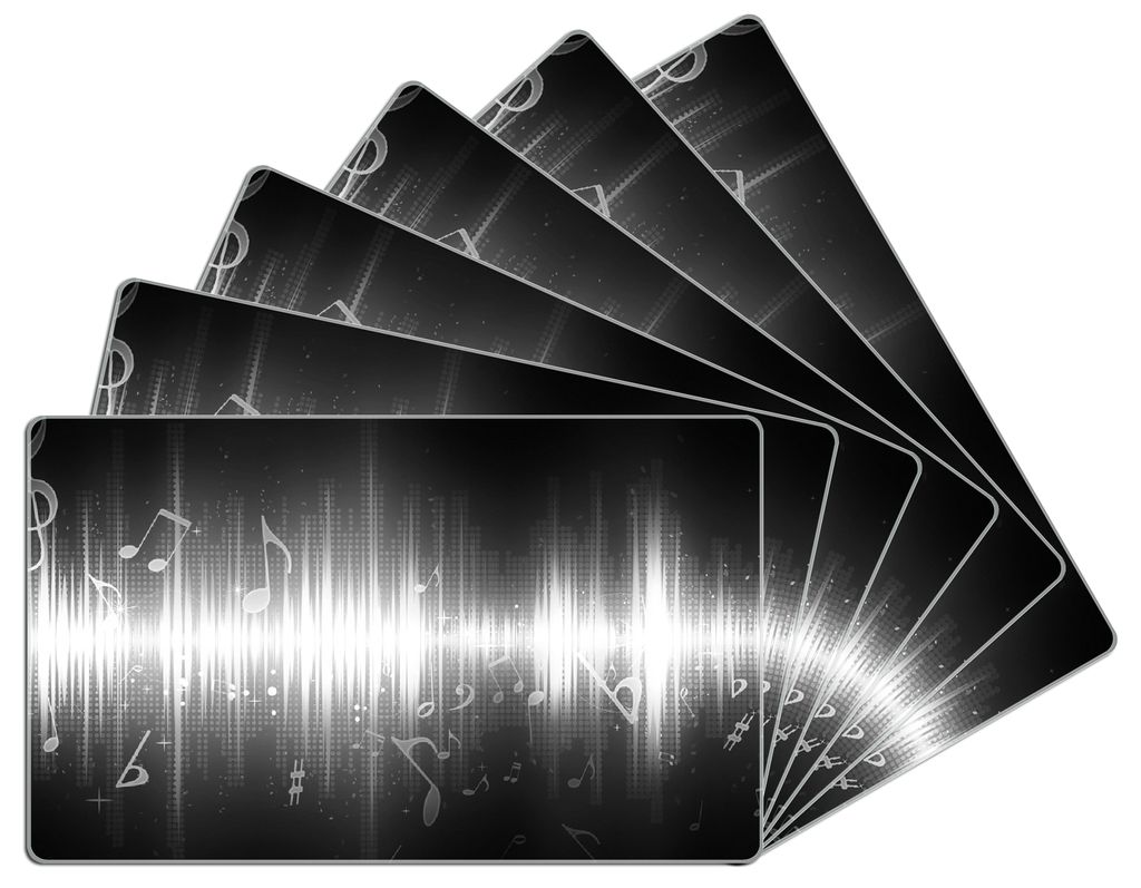 Wallario Frühstücksbrettchen 6er Set aus Glas, je 14 x 23 Produktbild 