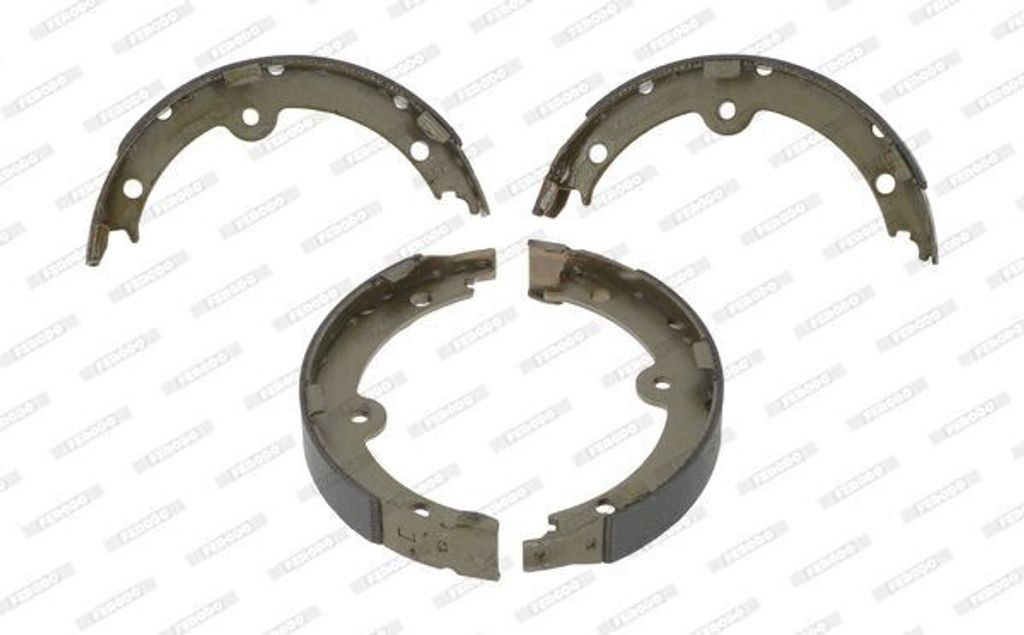 FERODO FSB4066 Handbremsbeläge für LEXUS IS II (GSE2, ALE2, USE2) Handbremse 190mm