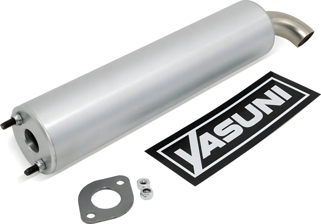 Silencieux arrière Yasuni homologué en aluminium pour scooter 50cc