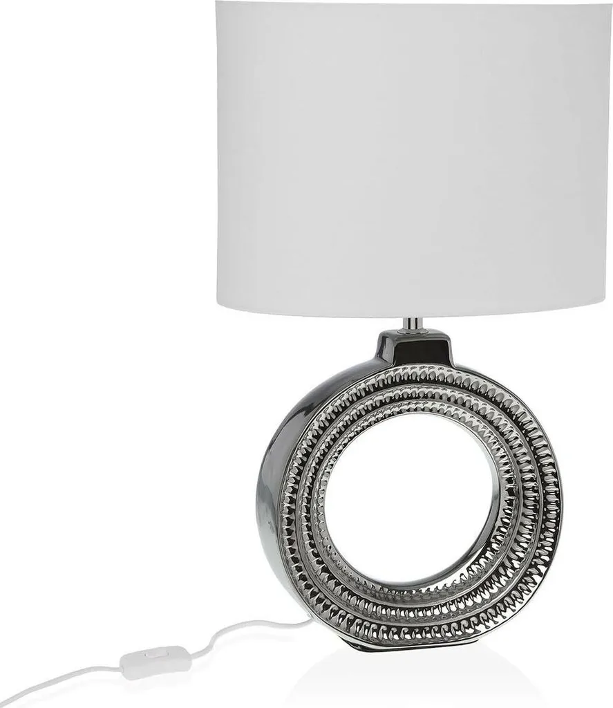 VERSA Lampe de table Toshka Gris Décoration et meubles Maison Unisexe