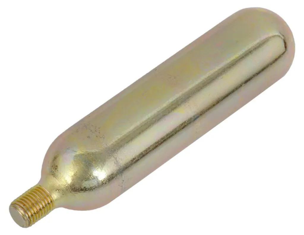 Dépannage efficace : Cartouche filetée Radon-CO2 25g haute capacité
