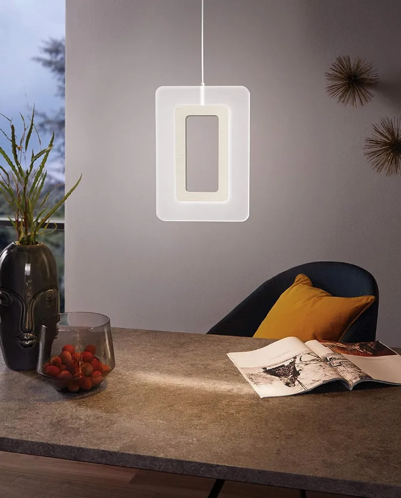 Suspension LED pour Salle à Manger et Cuisine - Luminaire Eglo Design 1FLG