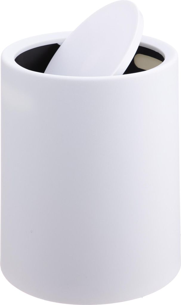 Poubelle de salle de bain Relaxdays, 6 litres, avec Image du produit 