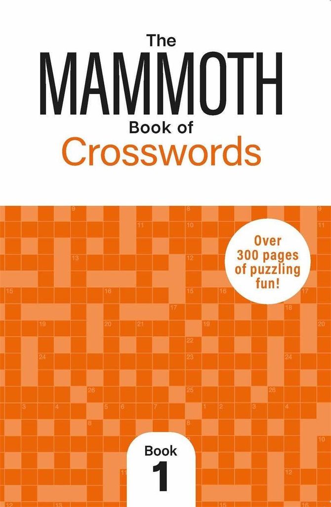Mammoth Book Of Crosswords 1 – Lingua: Inglese