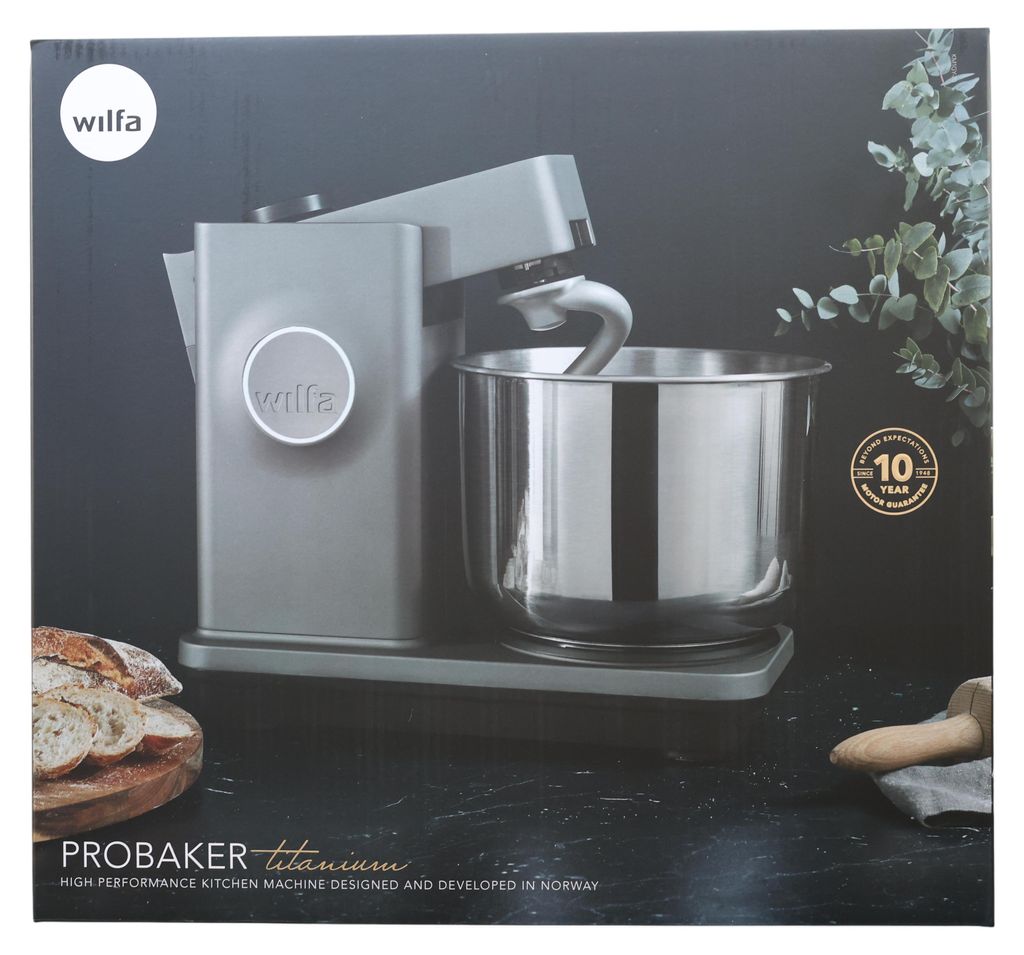 Wilfa KM1GY-70, Standmixer, Grau, Schlagen, Kneten, Mixen, Produktbild 