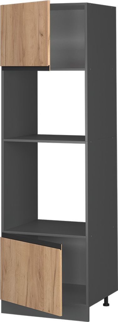 Armoire micro-ondes Vicco R-Line Chêne de force doré 60cm Image du produit 