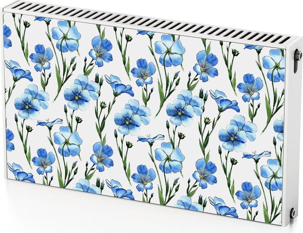 Blumenstrauß – Magnetische Heizkörperabdeckung – 100x60 cm – Magnet Heizkörperabdeckung – 3D Würfel – Heizkörperverkleidung – Magn...