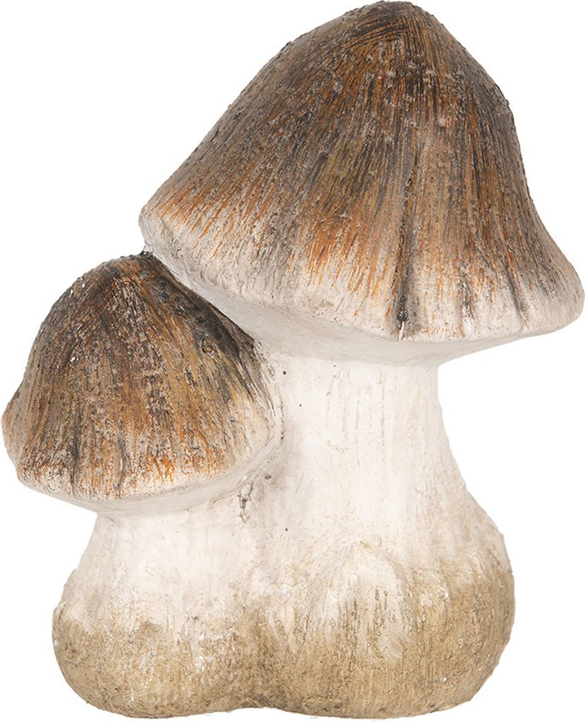 A decorative mushroom figurine.