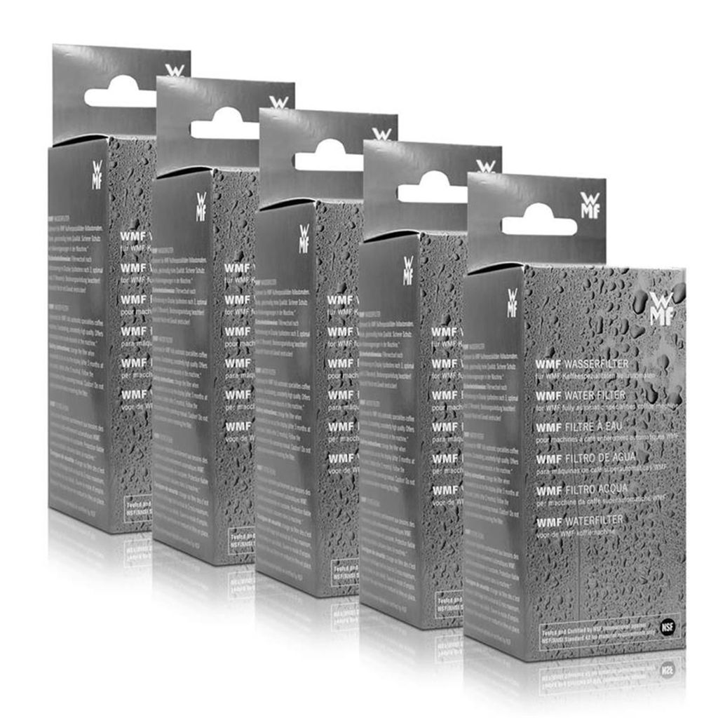 5x WMF Wasserfilter für Kaffeevollautomaten 1000 pro