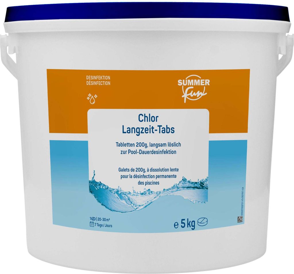 Summer Fun Chlor Langzeit-Tabs 200 g - 5 kg