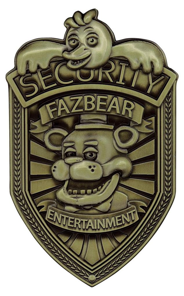 Odznaka identyfikacyjna "Five Nights at Freddy's" w stylu Zdjęcie produktu 
